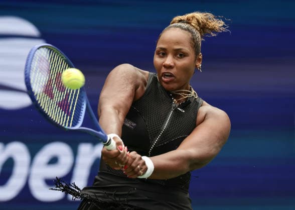 Taylor Townsend, Damen Einzel, Ladies Singles US Open Championships, Billie Jean King National Tennis Center, Flushing Meadows, New York, USA . Tennis - US Open 2026 - Grand Slam - Billie Jean King Tennis Center - New York - New York - USA - 6 September 2026. Copyright: xJuergenxHasenkopfx