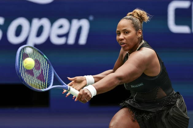 Taylor Townsend, Damen Einzel, Ladies Singles US Open Championships, Billie Jean King National Tennis Center, Flushing Meadows, New York, USA . Tennis - US Open 2026 - Grand Slam - Billie Jean King Tennis Center - New York - New York - USA - 6 September 2026. Copyright: xJuergenxHasenkopfx