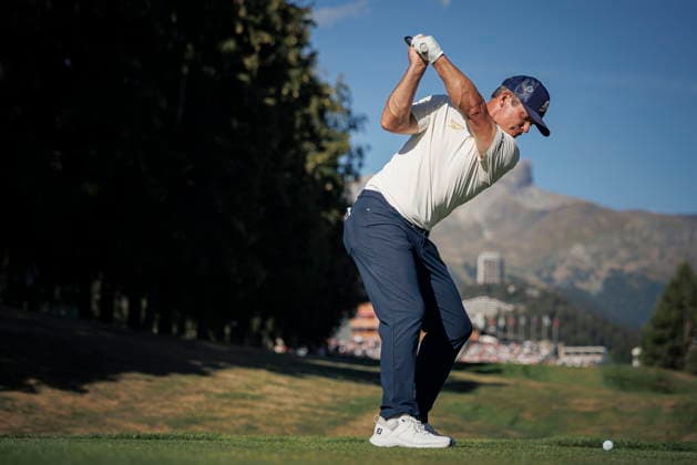 European Masters Golf Tournament in Crans-Montana Second placed Paul Casey from Britain during the fourth and final round of the DP World Tour Omega European Masters Golf Tournament, in Crans-Montana, Switzerland, 06 September 2026. CRANS-MONTANA Wallis SWITZERLAND  Copyright: xVALENTINxFLAURAUDx