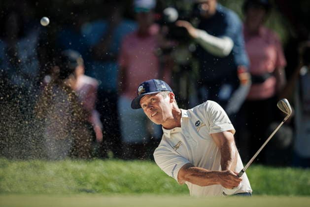 European Masters Golf Tournament in Crans-Montana Second placed Paul Casey from Britain during the fourth and final round of the DP World Tour Omega European Masters Golf Tournament, in Crans-Montana, Switzerland, 06 September 2026. CRANS-MONTANA Wallis SWITZERLAND  Copyright: xVALENTINxFLAURAUDx