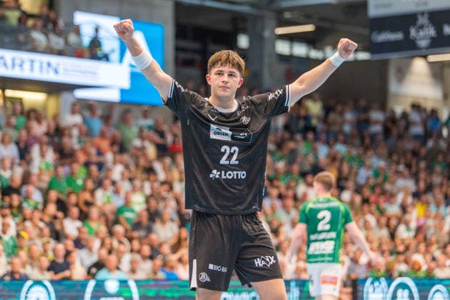 06.09.26 FRISCH AUF Göppingen - THW Kiel Deutschland, Göppingen, 06.09.2026, Handball, Bundesliga, Saison 2026 2027, FRISCH AUF Göppingen - THW Kiel: Rasmus Ankermann (THW Kiel).