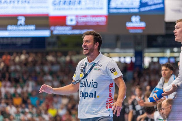 06.09.26 FRISCH AUF Göppingen - THW Kiel Deutschland, Göppingen, 06.09.2026, Handball, Bundesliga, Saison 2026 2027, FRISCH AUF Göppingen - THW Kiel: Benjamin Matschke (Trainer FRISCH AUF Göppingen).