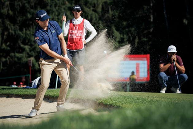 European Masters Golf Tournament in Crans-Montana Maximilian Steinlechner from Austria during the fourth and final round of the DP World Tour Omega European Masters Golf Tournament, in Crans-Montana, Switzerland, 06 September 2026. CRANS-MONTANA Wallis SWITZERLAND  Copyright: xVALENTINxFLAURAUDx