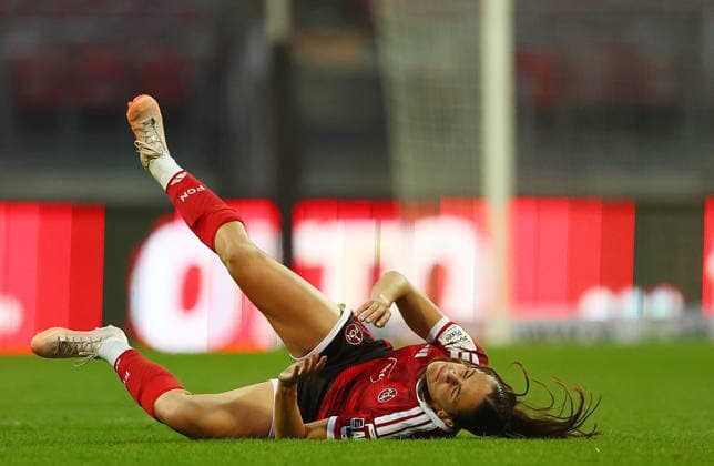 Bleil Marie , 1.FC Nürnberg-VfB Stuttgart , Frauen Bundesliga , , Fußball , in dem Max Morlock Stadion in Nürnberg , Bayern , Deutschland . September 06 , 2026 . Photo by: Davide Elias IPA Photo Pressefoto DENL Copyright: xDavidexEliasx