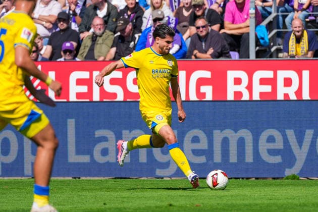 Fabio Di Michele Sanchez (Eintracht Braunschweig, 22), Deutschland: Fussball, 2. Bundesliga, Saison 2026 27, 4. Spieltag, 06.09.2026, VfL Osnabrück vs Eintracht Braunschweig, Stadion Bremer Brücke (Osnabrück, Niedersachsen) *** Fabio Di Michele Sanchez, Eintracht Braunschweig, 22, German soccer, 2. Bundesliga, 2026–27 season, Matchday 4, September 6, 2026, VfL Osnabrück vs. Eintracht Braunschweig, Bremer Brücke Stadium, Osnabrück, Lower Saxony Copyright: xLeonxFrickx