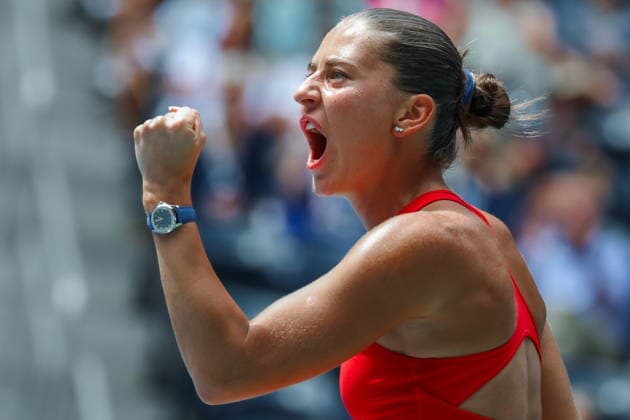 US Open tennis tournament - Day 8 Linda Noskova of Czechia reacts during her match against Marta Kostyuk of Ukraine in Women s Singles at the US Open Tennis Championships at the USTA Billie Jean King National Tennis Center in Flushing Meadows, New York, USA, 06 September 2026. The 2026 US Open tournament runs from 23 August through 13 September. FLUSHING MEADOWS NEW YORK United States  Copyright: xOLGAxFEDOROVAx