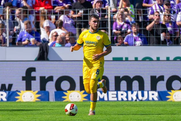 Mehmet Can Aydin (Eintracht Braunschweig, 8), Einzelaufnahme, Portrait, Deutschland: Fussball, 2. Bundesliga, Saison 2026 27, 4. Spieltag, 06.09.2026, VfL Osnabrück vs Eintracht Braunschweig, Stadion Bremer Brücke (Osnabrück, Niedersachsen) *** Mehmet Can Aydin, Eintracht Braunschweig, 8, Single Shot, Portrait, German Soccer, 2. Bundesliga, 2026–27 Season, Matchday 4, September 6, 2026, VfL Osnabrück vs. Eintracht Braunschweig, Bremer Brücke Stadium, Osnabrück, Lower Saxony Copyright: xLeonxFrickx