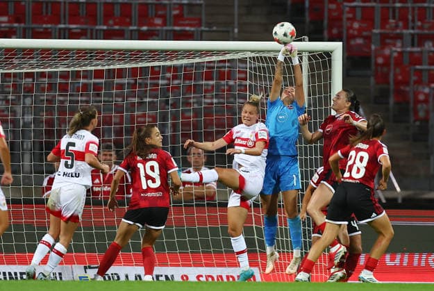 Lourdes Romero , 1.FC Nürnberg-VfB Stuttgart , Frauen Bundesliga , , Fußball , in dem Max Morlock Stadion in Nürnberg , Bayern , Deutschland . September 06 , 2026 . Photo by: Davide Elias IPA Photo Pressefoto DENL Copyright: xDavidexEliasx