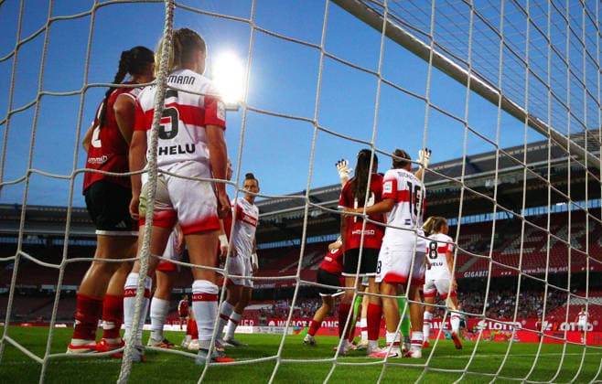 1.FC Nürnberg-VfB Stuttgart , Frauen Bundesliga , , Fußball , in dem Max Morlock Stadion in Nürnberg , Bayern , Deutschland . September 06 , 2026 . Photo by: Davide Elias IPA Photo Pressefoto DENL Copyright: xDavidexEliasx