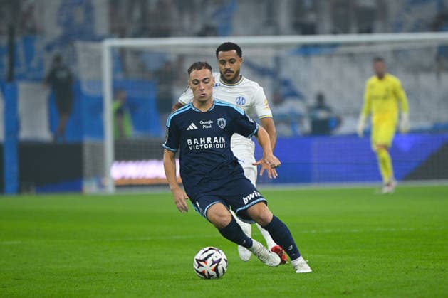 FOOTBALL : Olympique de Marseille VS Paris FC - Ligue 1 McDonald s - 06 09 2026 Pablo Pagis (PFC) - Ligue 1 McDonald™s match between Olympique de Marseille and Paris Football Club on September 6, 2026 at the CEPAC Velodrome Stadium in Marseille. MarseilleFrance  Copyright: xWilliamxCannarellax