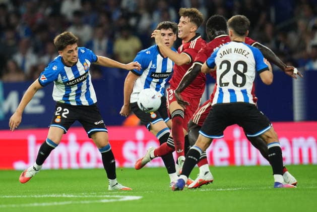 La Liga EA Sports match between RCD Espanyol and Sevilla FC played at RCDE Stadium on 6 Sep, 2026 in Barcelona, Spain. (Photo by Bagu Blanco PRESSINPHOTO) Copyright: xBaguxBlancox xPRESSINPHOTOx