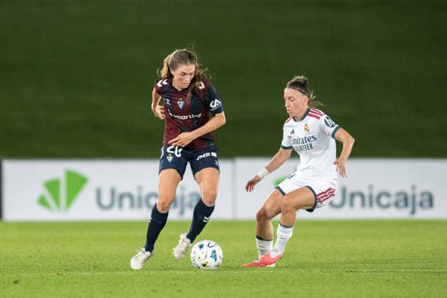 MADRID, SPAIN - SEPTEMBER 6: Marianna Seidl (20) of SD Eibar during the Liga F matchday 2 season 2026-27 between Real Madrid and SD Eibar on September 6, 2026 in Madrid, Spain. Copyright: xAdelinaxCobos SPPx Sportspressphoto_SPR225313