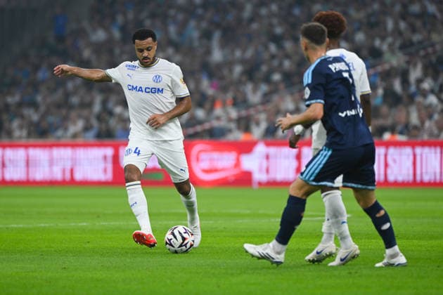 FOOTBALL : Olympique de Marseille VS Paris FC - Ligue 1 McDonald s - 06 09 2026 CJ Egan-Riley (OM) - Ligue 1 McDonald™s match between Olympique de Marseille and Paris Football Club on September 6, 2026 at the CEPAC Velodrome Stadium in Marseille. MarseilleFrance  Copyright: xWilliamxCannarellax