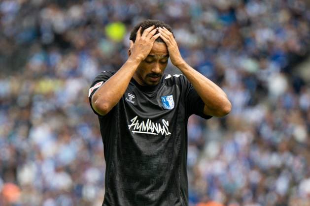 Emmanuel Iyoha 8 (1. FC Magdeburg) ärgert sich über eine vergebene Torchance, Hertha BSC Berlin vs. 1. FC Magdeburg, Fussball, 2. Bundesliga, 4. Spieltag, 2026 2027, 06.09.2026 DFB regulations prohibit any use of photographs as image sequences and or quasi-video Berlin Berlin Deutschland *** Emmanuel Iyoha 8, 1 FC Magdeburg, is frustrated over a missed scoring opportunity, Hertha BSC Berlin vs. 1 FC Magdeburg, Soccer, 2. Bundesliga, Matchday 4, 2026–2027, September 6, 2026 DFB regulations prohibit any use of photographs as image sequences and or quasi-video Berlin, Berlin, Germany Copyright: xkolbert-press MarkusxVerwimpx