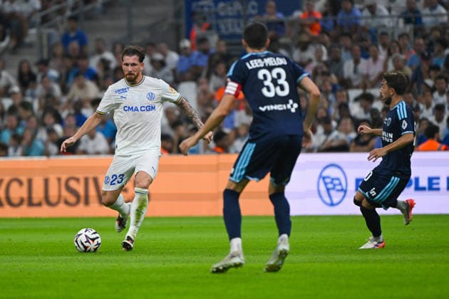 FOOTBALL : Olympique de Marseille VS Paris FC - Ligue 1 McDonald s - 06 09 2026 Pierre-Emile Hojbjerg (OM) - Ligue 1 McDonald™s match between Olympique de Marseille and Paris Football Club on September 6, 2026 at the CEPAC Velodrome Stadium in Marseille. MarseilleFrance  Copyright: xWilliamxCannarellax