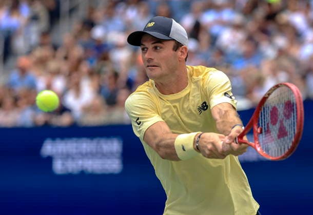 US Open tennis tournament - Day 8 Tommy Paul of USA in action against Carlos Alcaraz of Spain during the Men s Singles round of 16 at the US Open Tennis Championships in Flushing Meadows, New York, USA, 06 September 2026. FLUSHING MEADOWS NEW YORK United States  Copyright: xCRISTOBALxHERRERA-ULASHKEVICHx