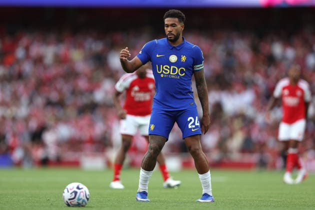 Arsenal v Chelsea 6 September 2026, London - Premier League Football - Arsenal v Chelsea - Reece James of Chelsea - Photo: Charlotte Wilson Offside. London UK Copyright: xCharlottexWilsonx xOffsidexOffside