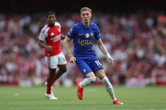 Arsenal v Chelsea 6 September 2026, London - Premier League Football - Arsenal v Chelsea - Cole Palmer of Chelsea - Photo: Charlotte Wilson Offside. London UK Copyright: xCharlottexWilsonx xOffsidexOffside