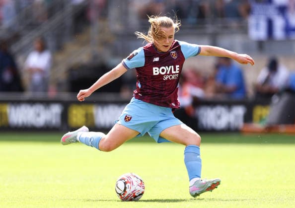Spurs v West Ham Women 06 September 2026, London - Women s Super League - Tottenham Hotspur v West Ham United - Oona Siren of West Ham United - Photo: Jacques Feeney Offside. London UK Copyright: xJacquesxFeeneyx xOffsidexOffside