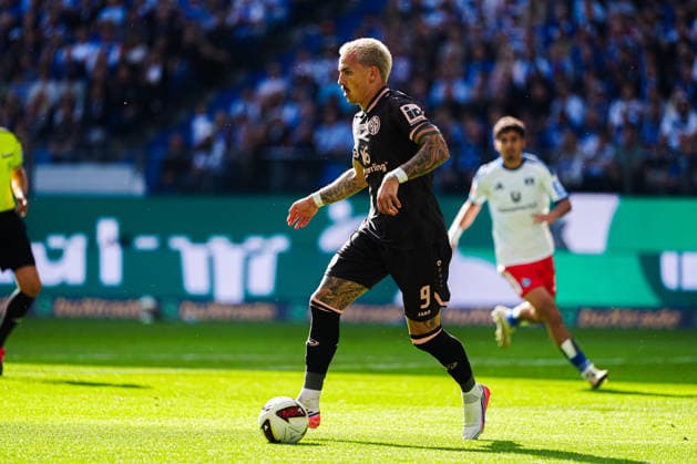 Phillip Tietz (1. FSV Mainz 05, 09) GER, Hamburger SV vs. 1. FSV Mainz 05, Fußball, 1. Bundesliga, Spieltag 02, Saison 2026 2027, 06.09.2026 DFL REGULATIONS PROHIBIT ANY USE OF PHOTOGRAPHS AS IMAGE SEQUENCES AND OR QUASI-VIDEO GER, Hamburger SV vs. 1. FSV Mainz 05, Fußball, 1. Bundesliga, Spieltag 02, Saison 2026 2027, 06.09.2026 Hamburg *** Phillip Tietz 1 FSV Mainz 05, 09 GER, Hamburger SV vs. 1 FSV Mainz 05, Soccer, Bundesliga 1, Matchday 02, 2026–2027 Season, September 6, 2026 DFL regulations prohibit any use of photographs as image sequences and or quasi-video GER, Hamburger SV vs. 1 FSV Mainz 05, soccer, 1st Bundesliga, Matchday 02, 2026–2027 Season, September 6, 2026, Hamburg Copyright: xEibner-Pressefoto MarcelxvonxFehrnx EP_MFN