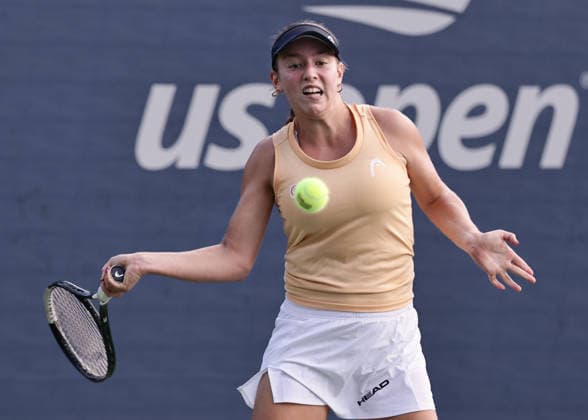 Anna Pircher (AUT), Maedchen Einzel, Girls Singles, US Open Championships, Billie Jean King National Tennis Center, Flushing Meadows, New York, USA . Tennis - US Open 2026 - Grand Slam - Billie Jean King Tennis Center - New York - New York - USA - 6 September 2026. Copyright: xJuergenxHasenkopfx