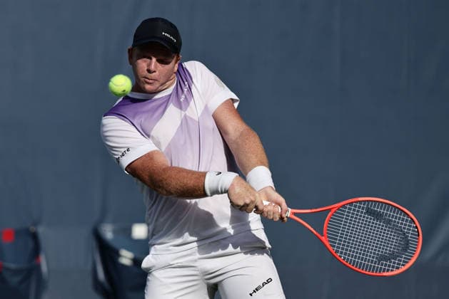 Jamie Mackenzie (GER), Jungen Einzel, Boys Singles, US Open Championships, Billie Jean King National Tennis Center, Flushing Meadows, New York, USA . Tennis - US Open 2026 - Grand Slam - Billie Jean King Tennis Center - New York - New York - USA - 6 September 2026. Copyright: xJuergenxHasenkopfx
