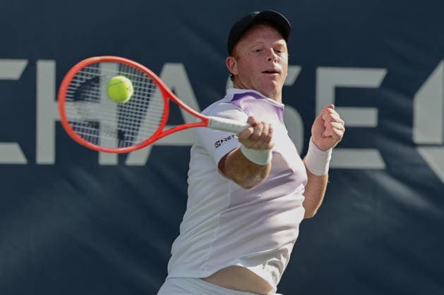 Jamie Mackenzie (GER), Jungen Einzel, Boys Singles, US Open Championships, Billie Jean King National Tennis Center, Flushing Meadows, New York, USA . Tennis - US Open 2026 - Grand Slam - Billie Jean King Tennis Center - New York - New York - USA - 6 September 2026. Copyright: xJuergenxHasenkopfx