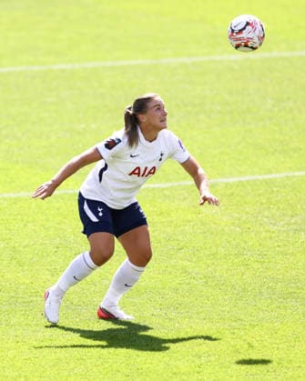 Spurs v West Ham Women 06 September 2026, London - Women s Super League - Tottenham Hotspur v West Ham United - Kirsty Hanson of Tottenham Hotspur - Photo: Jacques Feeney Offside. London UK Copyright: xJacquesxFeeneyx xOffsidexOffside