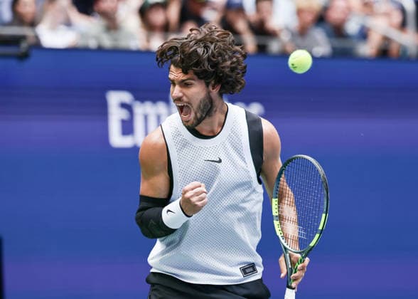 Carlos Alcaraz, Herren Einzel, Men s Singles, US Open Championships, Billie Jean King National Tennis Center, Flushing Meadows, New York, USA ., Tennis - US Open 2026 - Grand Slam - Billie Jean King Tennis Center - New York - New York - USA - 6 September 2026. Copyright: xJuergenxHasenkopfx