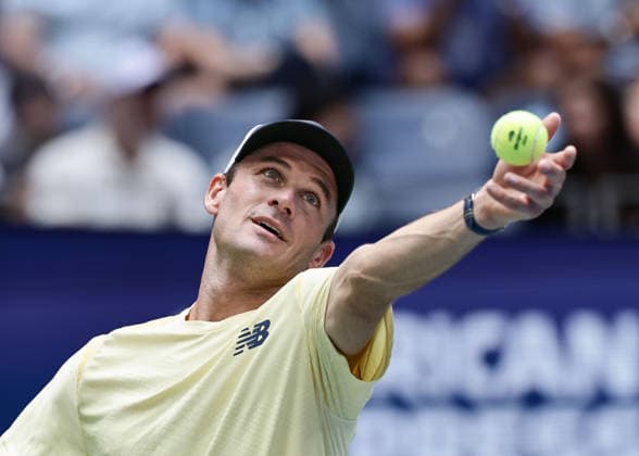 Tommy Paul (USA), Herren Einzel, Men s Singles, US Open Championships, Billie Jean King National Tennis Center, Flushing Meadows, New York, USA . Tennis - US Open 2026 - Grand Slam - Billie Jean King Tennis Center - New York - New York - USA - 6 September 2026. Copyright: xJuergenxHasenkopfx