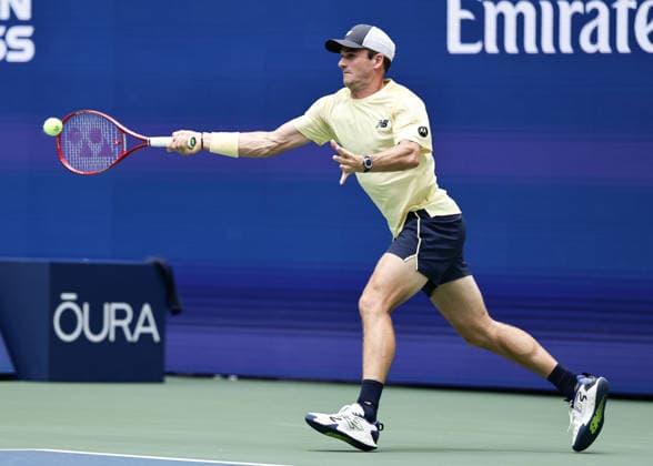 Tommy Paul (USA), Herren Einzel, Men s Singles, US Open Championships, Billie Jean King National Tennis Center, Flushing Meadows, New York, USA . Tennis - US Open 2026 - Grand Slam - Billie Jean King Tennis Center - New York - New York - USA - 6 September 2026. Copyright: xJuergenxHasenkopfx