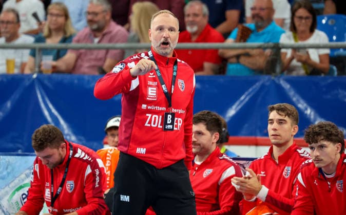 06.09.2026, Deutschland, Bietigheim, Handball Bundesliga, Saison 2026 2027 SG BBM Bietigheim vs. TBV Lemgo, BBM Trainer Hartmut Mayerhoffer