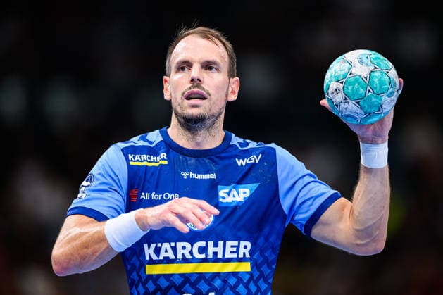 TVB Stuttgart - Füchse Berlin Handball: 1. Bundesliga, Herren, Saison 2026 2027, TVB Stuttgart - Füchse Berlin, Porsche Arena. Stuttgarts Kai Häfner in Aktion. Stuttgart Porsche Arena Baden-Württemberg Deutschland