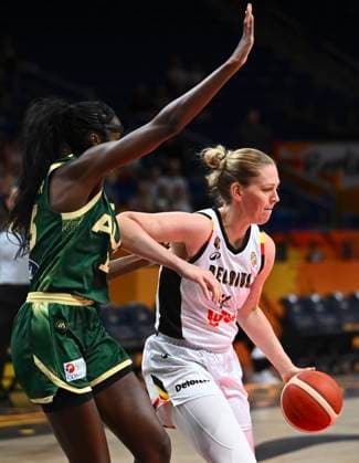Belgium v Australia - FIBA Women s Basketball World Cup 2026 BERLIN, GERMANY - SEPTEMBER 07 : Meesseman Emma power forward of Belgium during the FIBA Women s Basketball World Cup group C phase match between Belgium and Australia in Berlin on September 7, 2026 in Berlin, Germany, 07 09 2026 Berlin Germany  Copyright: xVincentxKalutx