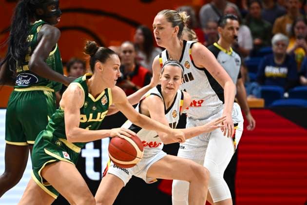 Belgium v Australia - FIBA Women s Basketball World Cup 2026 BERLIN, GERMANY - SEPTEMBER 07 : Meesseman Emma power forward of Belgium during the FIBA Women s Basketball World Cup group C phase match between Belgium and Australia in Berlin on September 7, 2026 in Berlin, Germany, 07 09 2026 Berlin Germany  Copyright: xVincentxKalutx