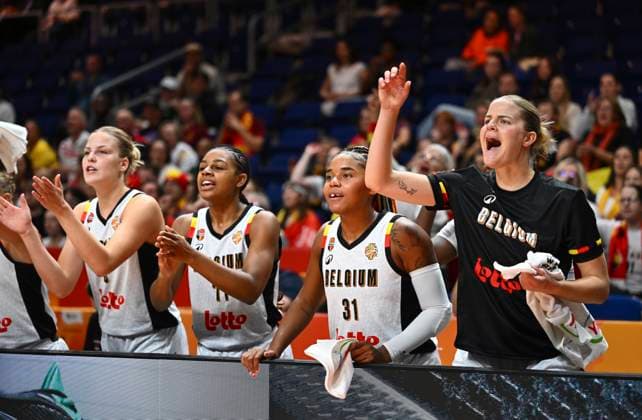 Belgium v Australia - FIBA Women s Basketball World Cup 2026 BERLIN, GERMANY - SEPTEMBER 07 : Lisowa Mbaka Maxuella small forward of Belgium during the FIBA Women s Basketball World Cup group C phase match between Belgium and Australia in Berlin on September 7, 2026 in Berlin, Germany, 07 09 2026 Berlin Germany  Copyright: xVincentxKalutx
