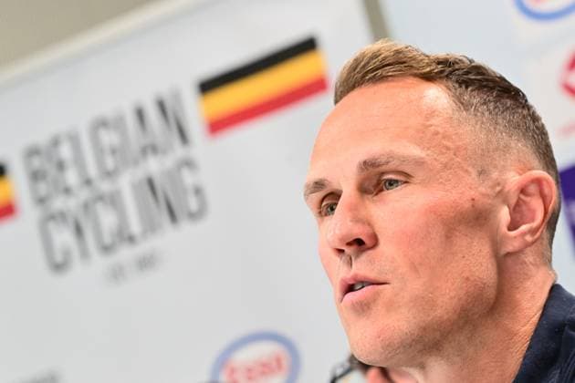 Belgian Cycling press conference, PK, Pressekonferenz TUBIZE, BELGIUM - SEPTEMBER 07 : Pauwels Serge (BEL) National coach of the Belgian cycling team - Road Men U23 and Elite pictured during a press conference of Belgian Cycling prior to the Montreal 2026 UCI Road World Championships on September 7, 2026 in Tubize, Belgium, 07 09 2026 Tubize Belgium  Copyright: xPeterxDexVoechtx