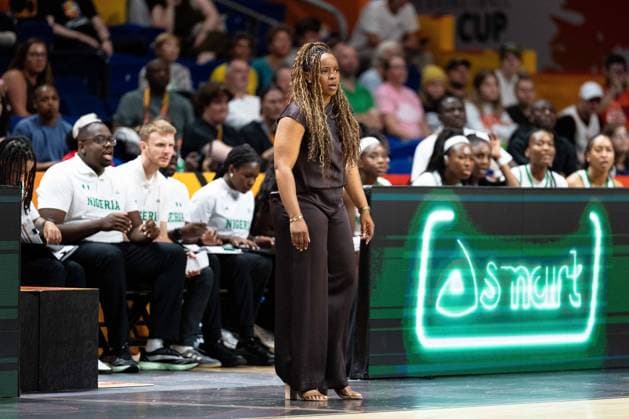 Rena Wakama (Nigeria, Trainerin), GER, Nigeria vs. Frankreich, Basketball, FIBA Women s World Cup 2026, Gruppenphase, Spieltag 3, 07.09.2026 GER, Nigeria vs. Frankreich, Basketball, FIBA Women s World Cup 2026, Gruppenphase, Spieltag 3, 07.09.2026 Berlin Copyright: xEibner-Pressefoto MaxxVincenx EP_MVN