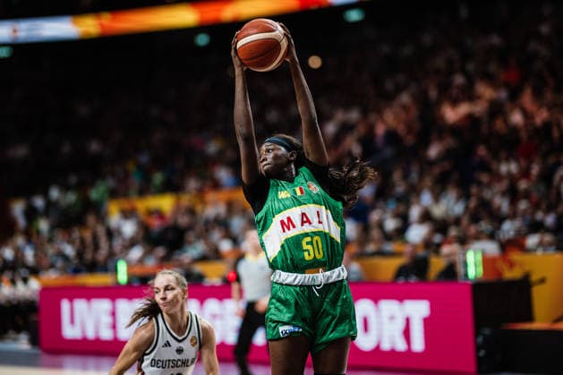 FIBA Women™s Basketball World Cup 2026: Deutschland vs. Mali, 07.09.2026 Djeneba N Diaye (Mali, 50); Basketball, FIBA Women™s Basketball World Cup 2026, Gruppenphase, Gruppe A, 3. Spieltag: Deutschland vs. Mali am 07.09.2026 in der Uber Arena, Berlin Copyright: xBEAUTIFULxSPORTS Tonhäuserx