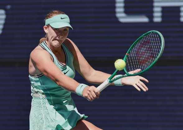 Mirra Andreeva, Damen Einzel, Ladies Singles, US Open Championships, Billie Jean King National Tennis Center, Flushing Meadows, New York, USA . Tennis - US Open 2026 - Grand Slam - Billie Jean King Tennis Center - New York - New York - USA - 7 September 2026. Copyright: xJuergenxHasenkopfx