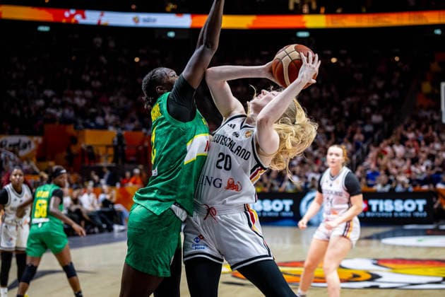 Basketball Berlin 07.09.2026 FIBA Women™s Basketball World Cup Germany 2026 Vorrunde Gruppe Deutschland (GER) - Mali (MLI) Frida Bühner (Deutschland, No.20)