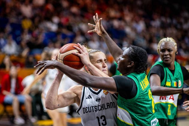 Basketball Berlin 07.09.2026 FIBA Women™s Basketball World Cup Germany 2026 Vorrunde Gruppe Deutschland (GER) - Mali (MLI) Leonie Fiebich (Deutschland, No.13)
