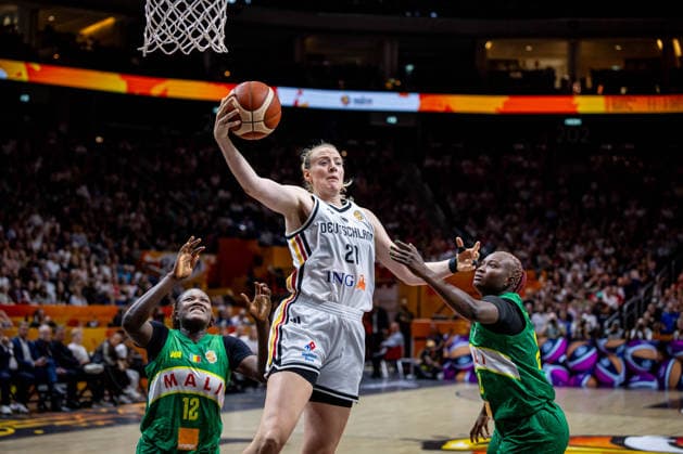 Basketball Berlin 07.09.2026 FIBA Women™s Basketball World Cup Germany 2026 Vorrunde Gruppe Deutschland (GER) - Mali (MLI) Marie Gülich (Deutschland, No.21) Gulich