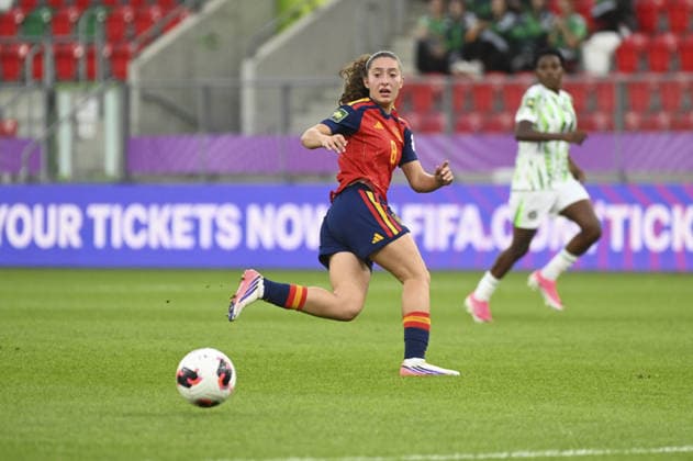 IPA88245660 - Elene Gurtubay (ESP) during the FIFA U-20 Women s World Cup match between Spain and Nigeria in Sosnowiec, Poland, on September 7, 2026  Copyright: xMichalxDubiel IPAxSportx xx IPA88245660