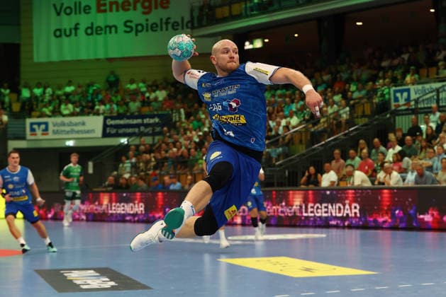 07.09.2026, xovx, Handball Opel Handball-Bundesliga, HSG Wetzlar - ThSV Eisenach Peter Walz (ThSV Eisenach) Wetzlar Buderus Arena Hessen Deutschland (DE)