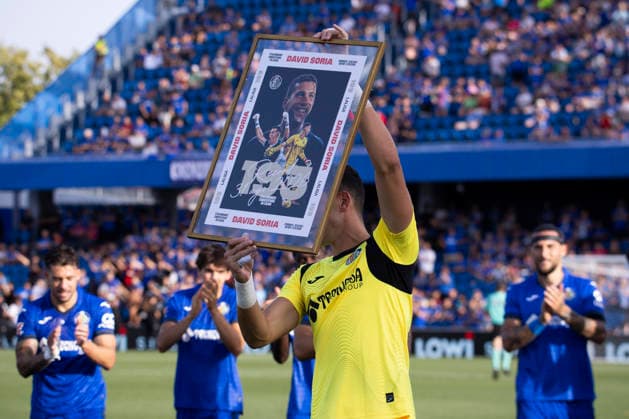 Getafe v Celta de Vigo - La Liga EA Sports David Soria of Getafe during La Liga EA Sports match between Getafe and Celta de Vigo at Estadio Coliseum on September 07, 2026 in Getafe, Madrid, Spain. Getafe Estadio Coliseum Madrid Spain Copyright: xAlejandroxMatiasxAcostax