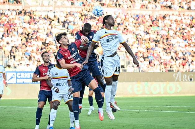 IPA88246635 - Paul Mendy of Cagliari Calcio during the Cagliari Calcio vs. US Lecce Italian Serie A soccer match in Cagliari, Italy, on September 7, 2026  Copyright: xLuigixCanu IPAxSportx xx IPA88246635