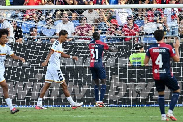 IPA88246653 - Paul Mendy of Cagliari Calcio during the Cagliari Calcio vs. US Lecce Italian Serie A soccer match in Cagliari, Italy, on September 7, 2026  Copyright: xLuigixCanu IPAxSportx xx IPA88246653