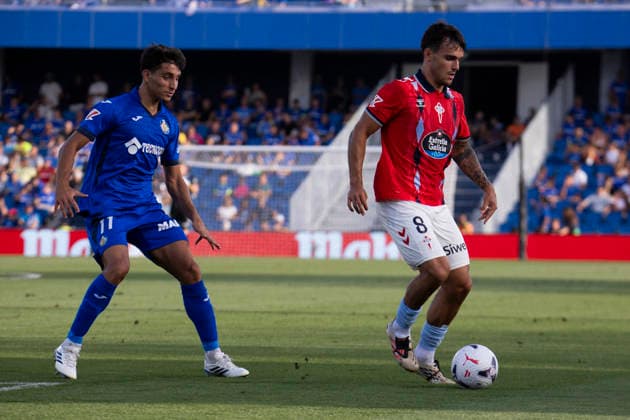 Getafe v Celta de Vigo - La Liga EA Sports Miguel Roman Gonzalez of Celta de Vigo during La Liga EA Sports match between Getafe and Celta de Vigo at Estadio Coliseum on September 07, 2026 in Getafe, Madrid, Spain. Getafe Estadio Coliseum Madrid Spain Copyright: xAlejandroxMatiasxAcostax