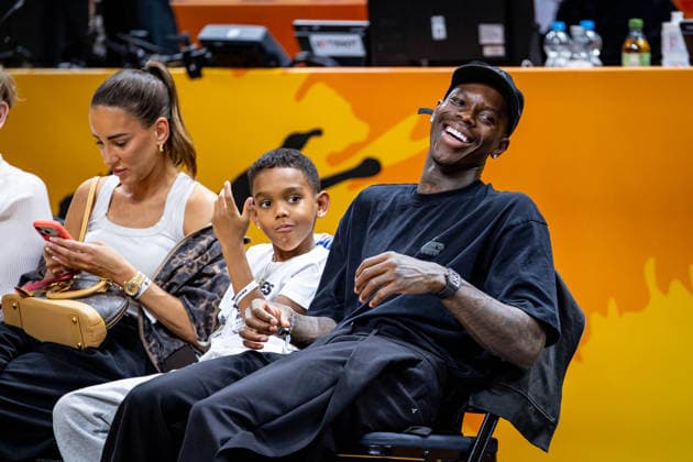 Basketball Berlin 07.09.2026 FIBA Women™s Basketball World Cup Germany 2026 Vorrunde Gruppe Deutschland (GER) - Mali (MLI) Dennis Schröder Schroeder (Deutschland, No.17) Schröder Schroder zu gast